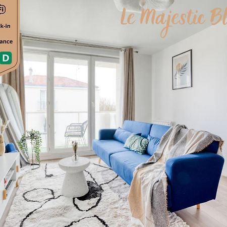 Le Majestic Blue - Metro 8/Hopital Henri Mondor 克雷泰伊 外观 照片
